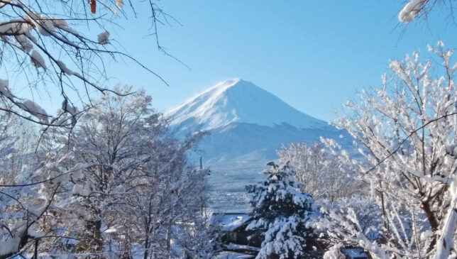 Winter Mt.Fuji     view from Sun sun Fujiyama